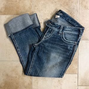 Silver Jeans Capri